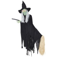 HALLOWEEN - DECOR - HANGING WITCH
